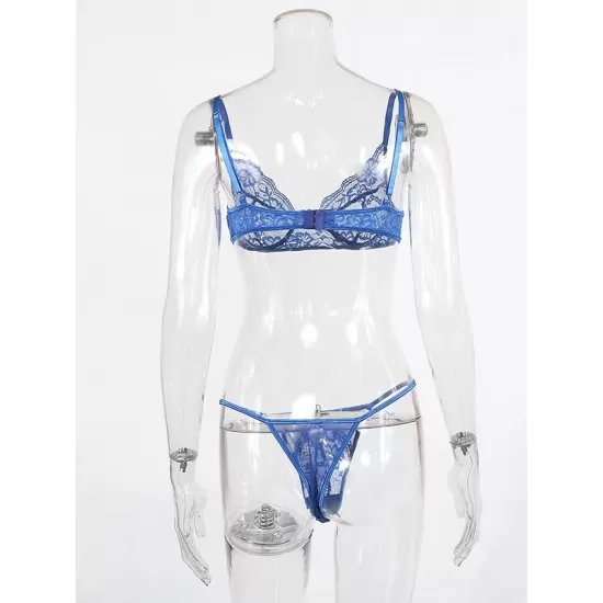 Lace See-Through Underwired Erotic Lingerie Lace See-Through Underwired Erotic Lingerie