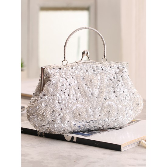 Vintage Evening Beaded Sequined Handbag Vintage Evening Beaded Sequined Handbag