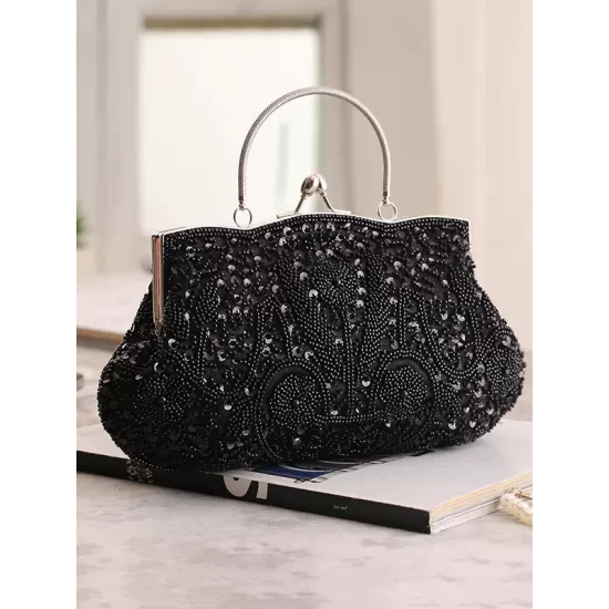 Vintage Evening Beaded Sequined Handbag Vintage Evening Beaded Sequined Handbag