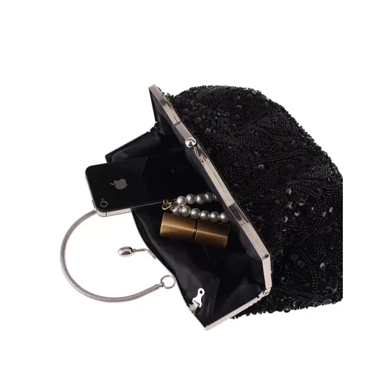 Vintage Evening Beaded Sequined Handbag Vintage Evening Beaded Sequined Handbag