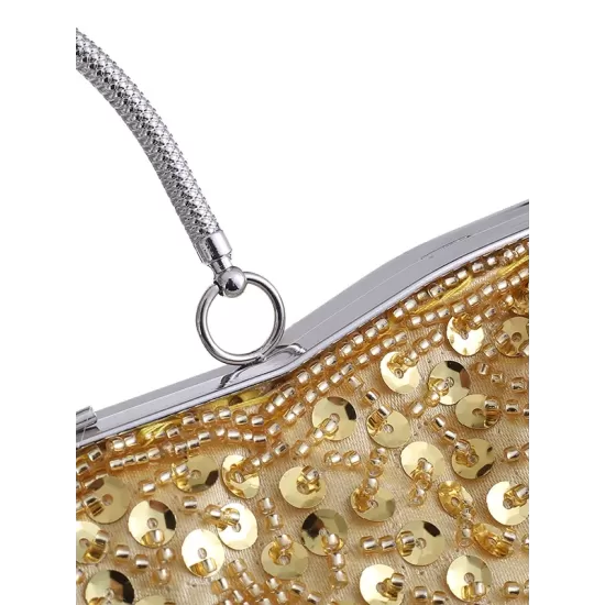 Vintage Evening Beaded Sequined Handbag Vintage Evening Beaded Sequined Handbag