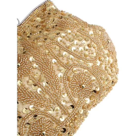 Vintage Evening Beaded Sequined Handbag Vintage Evening Beaded Sequined Handbag