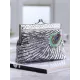 4 Colors Urban Geometric Sequined Makeup Bag Handbag 4 Colors Urban Geometric Sequined Makeup Bag Handbag