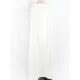 White V-Neck Evening Dress White V-Neck Evening Dress