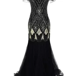 Formal Mermaid Sequined Maxi Dresses Evening Dresses