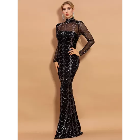 Evening Wrap Striped Embroidered Dress Evening Wrap Striped Embroidered Dress
