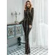 Evening Wrap Striped Embroidered Dress Evening Wrap Striped Embroidered Dress