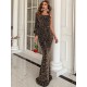 Evening Wrap Embroidered Off-The-Shoulder Dress Evening Wrap Embroidered Off-The-Shoulder Dress