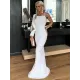 Evening Wrap Embroidered Off-The-Shoulder Dress Evening Wrap Embroidered Off-The-Shoulder Dress