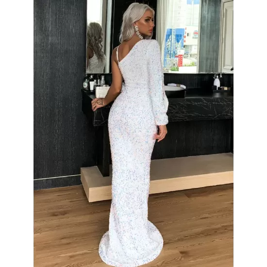 Evening Wrap Embroidered Off-The-Shoulder Dress Evening Wrap Embroidered Off-The-Shoulder Dress