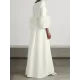 Elegant Simple Black And White Feather Long Sleeve Party Dress Elegant Simple Black And White Feather Long Sleeve Party Dress