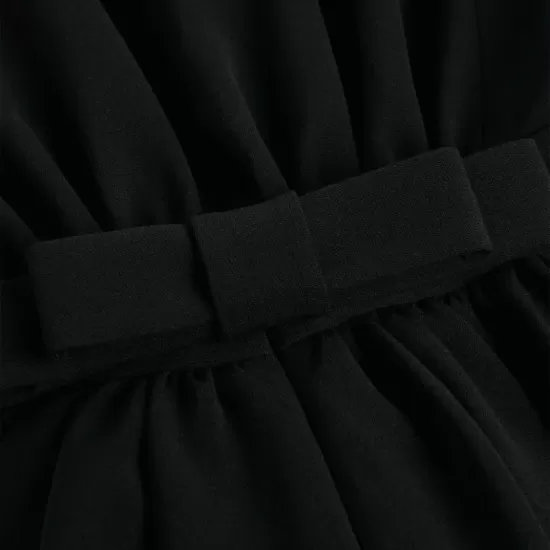 Elegant Simple Black And White Feather Long Sleeve Party Dress Elegant Simple Black And White Feather Long Sleeve Party Dress