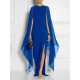 Loose Solid Color Round-Neck Maxi Dresses Loose Solid Color Round-Neck Maxi Dresses