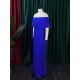 Wrap Pleated Solid Color Off-The-Shoulder Evening Dresses Wrap Pleated Solid Color Off-The-Shoulder Evening Dresses