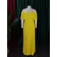 Wrap Pleated Solid Color Off-The-Shoulder Evening Dresses Wrap Pleated Solid Color Off-The-Shoulder Evening Dresses