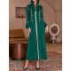 Rhine Stones Split-Front A-Line Flared Sleeves V-Neck Maxi Dresses Rhine Stones Split-Front A-Line Flared Sleeves V-Neck Maxi Dresses