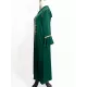 Rhine Stones Split-Front A-Line Flared Sleeves V-Neck Maxi Dresses Rhine Stones Split-Front A-Line Flared Sleeves V-Neck Maxi Dresses