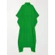 Batwing Sleeves Backless Belted Hollow Split-Front High-Neck Evening Dresses Batwing Sleeves Backless Belted Hollow Split-Front High-Neck Evening Dresses