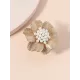 Adjustable Color-Block Flower Shape Rhinestone Sequined Rings Accessories Adjustable Color-Block Flower Shape Rhinestone Sequined Rings Accessories
