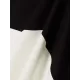 Batwing Sleeves Contrast Color Split-Side One-Shoulder Maxi Dresses Batwing Sleeves Contrast Color Split-Side One-Shoulder Maxi Dresses
