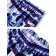 Asymmetric Falbala Floral Printed Batwing Sleeves Loose One-shoulder Midi Dresses Asymmetric Falbala Floral Printed Batwing Sleeves Loose One-shoulder Midi Dresses