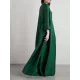 Embroidered Solid Color Long Sleeves Loose Evening Dresses Embroidered Solid Color Long Sleeves Loose Evening Dresses
