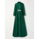 Embroidered Solid Color Long Sleeves Loose Evening Dresses Embroidered Solid Color Long Sleeves Loose Evening Dresses