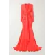 Long Sleeves Skinny Solid Color Tasseled Zipper V-Neck Maxi Evening Dresses Long Sleeves Skinny Solid Color Tasseled Zipper V-Neck Maxi Evening Dresses