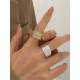 Adjustable Hollow Sequined Solid Color Rings Accessories Adjustable Hollow Sequined Solid Color Rings Accessories