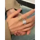 Adjustable Hollow Sequined Solid Color Rings Accessories Adjustable Hollow Sequined Solid Color Rings Accessories