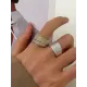 Adjustable Hollow Sequined Solid Color Rings Accessories Adjustable Hollow Sequined Solid Color Rings Accessories