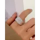 Adjustable Hollow Sequined Solid Color Rings Accessories Adjustable Hollow Sequined Solid Color Rings Accessories