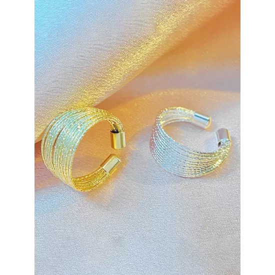 Adjustable Hollow Sequined Solid Color Rings Accessories Adjustable Hollow Sequined Solid Color Rings Accessories