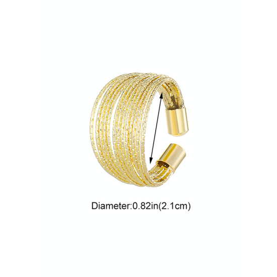 Adjustable Hollow Sequined Solid Color Rings Accessories Adjustable Hollow Sequined Solid Color Rings Accessories
