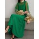 Contrast Color Split-Joint Lantern Sleeves High-Neck Cover-Ups Tops&Midi Dresses Suits Contrast Color Split-Joint Lantern Sleeves High-Neck Cover-Ups Tops&Midi Dresses Suits