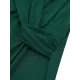 Bowknot Solid Color Bodycon Long Sleeves V-neck Maxi Dresses Bowknot Solid Color Bodycon Long Sleeves V-neck Maxi Dresses