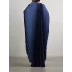 Batwing Sleeves Loose Pleated Solid Color Round-Neck Maxi Dresses Batwing Sleeves Loose Pleated Solid Color Round-Neck Maxi Dresses
