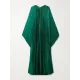 Batwing Sleeves Loose Pleated Solid Color Round-Neck Maxi Dresses Batwing Sleeves Loose Pleated Solid Color Round-Neck Maxi Dresses