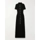 Solid Color Soccer Shorts Stand Collar Maxi Dresses Solid Color Soccer Shorts Stand Collar Maxi Dresses