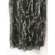 Gauze Pockets See-Through Sequined Split-Joint Long Sleeves Loose V-Neck Midi Dresses Evening Dresses Gauze Pockets See-Through Sequined Split-Joint Long Sleeves Loose V-Neck Midi Dresses Evening Dresses