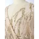 Gauze Pockets See-Through Sequined Split-Joint Long Sleeves Loose V-Neck Midi Dresses Evening Dresses Gauze Pockets See-Through Sequined Split-Joint Long Sleeves Loose V-Neck Midi Dresses Evening Dresses