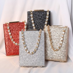 Chains Rhine Stones Handbags