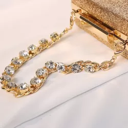 Chains Rhine Stones Handbags