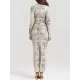 Printed Split-Back Split-Joint Long Sleeves Skinny Round-Neck Maxi Dresses Evening Dresses Printed Split-Back Split-Joint Long Sleeves Skinny Round-Neck Maxi Dresses Evening Dresses