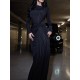 Solid Color Long Sleeves Mermaid Round-neck Maxi Dresses Evening Dresses Solid Color Long Sleeves Mermaid Round-neck Maxi Dresses Evening Dresses