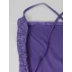 Back Cross Sequined Split-Joint Spaghetti-Neck Maxi Dresses Back Cross Sequined Split-Joint Spaghetti-Neck Maxi Dresses