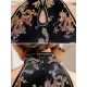 Original Floral Printed Stand Collar Sleeveless Short Cheongsams Original Floral Printed Stand Collar Sleeveless Short Cheongsams