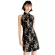 Original Floral Printed Stand Collar Sleeveless Short Cheongsams Original Floral Printed Stand Collar Sleeveless Short Cheongsams