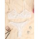 Sexy See-Through Lace Underwired Split Erotic Lingerie Sexy See-Through Lace Underwired Split Erotic Lingerie