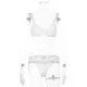 Sexy See-Through Lace Underwired Split Erotic Lingerie Sexy See-Through Lace Underwired Split Erotic Lingerie
